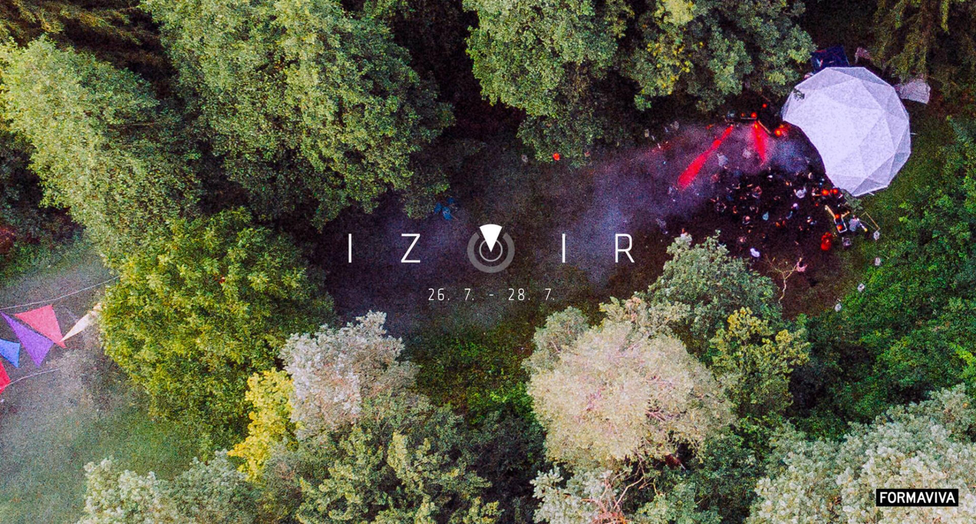 Flyer design for a music event