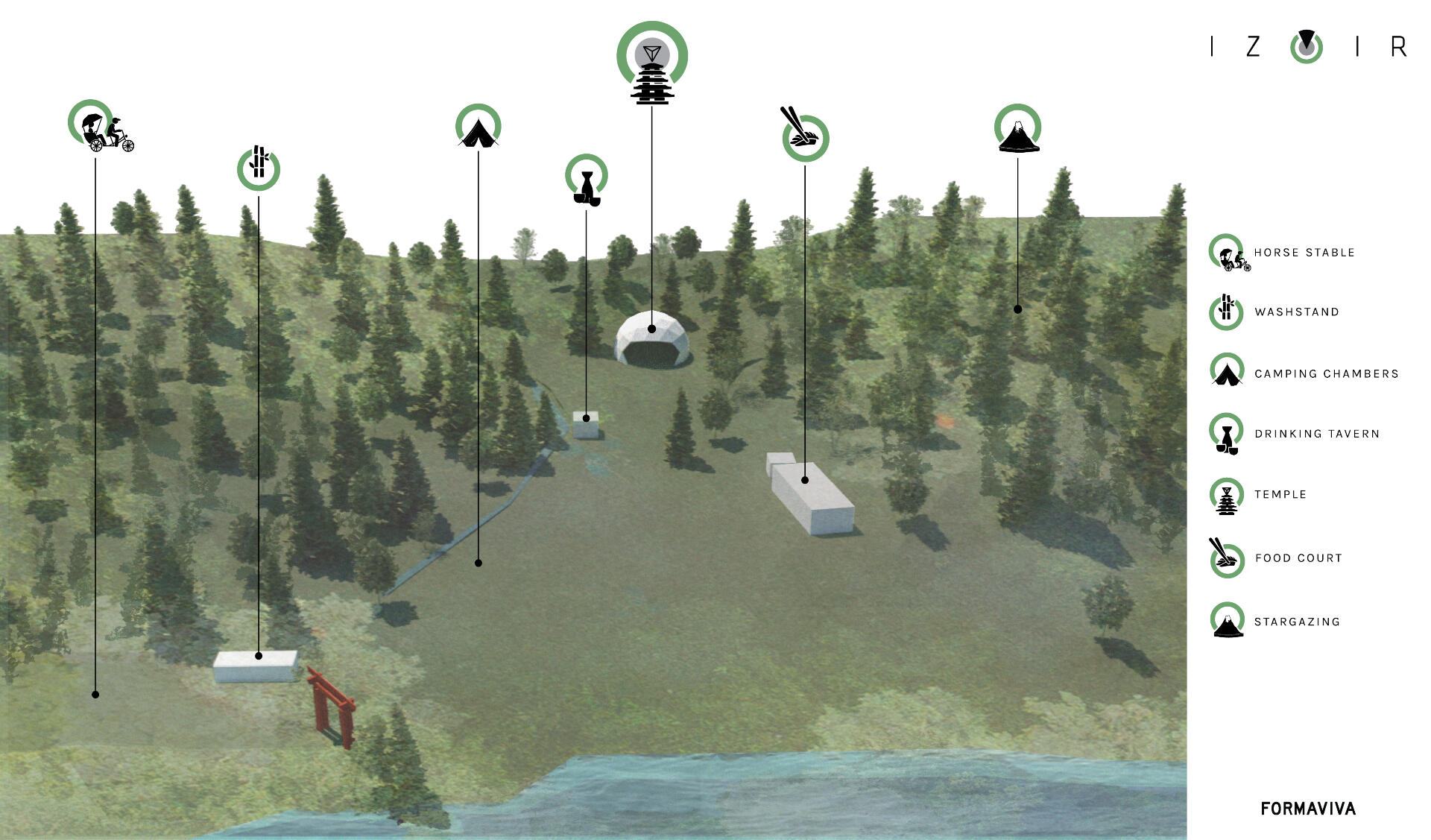 Flyer design for a music event